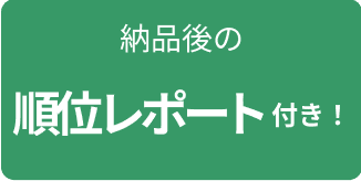 納品後の順位レポート付き！